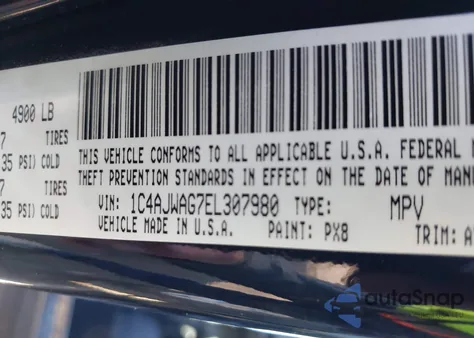 2014 Jeep Wrangler Sport z USA, uszkodzony, nr VIN 1C4AJWAG7EL307980